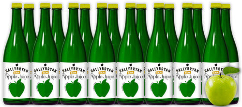 Box of 12 x 750ml Bottles of Ballybyran Apple Juice - **Available to collect from farm only**