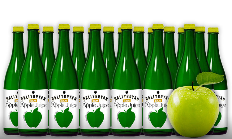 Box of 20 x 250ml Bottles of Ballybryan Apple Juice - **Available to collect from farm only**